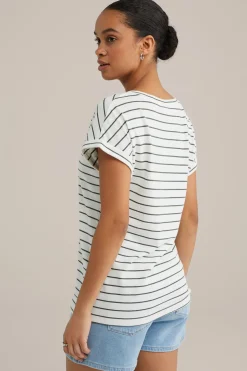 T-shirt met dessin