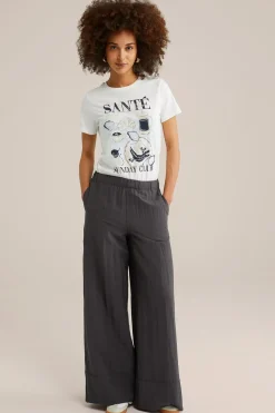 T-shirt met dessin