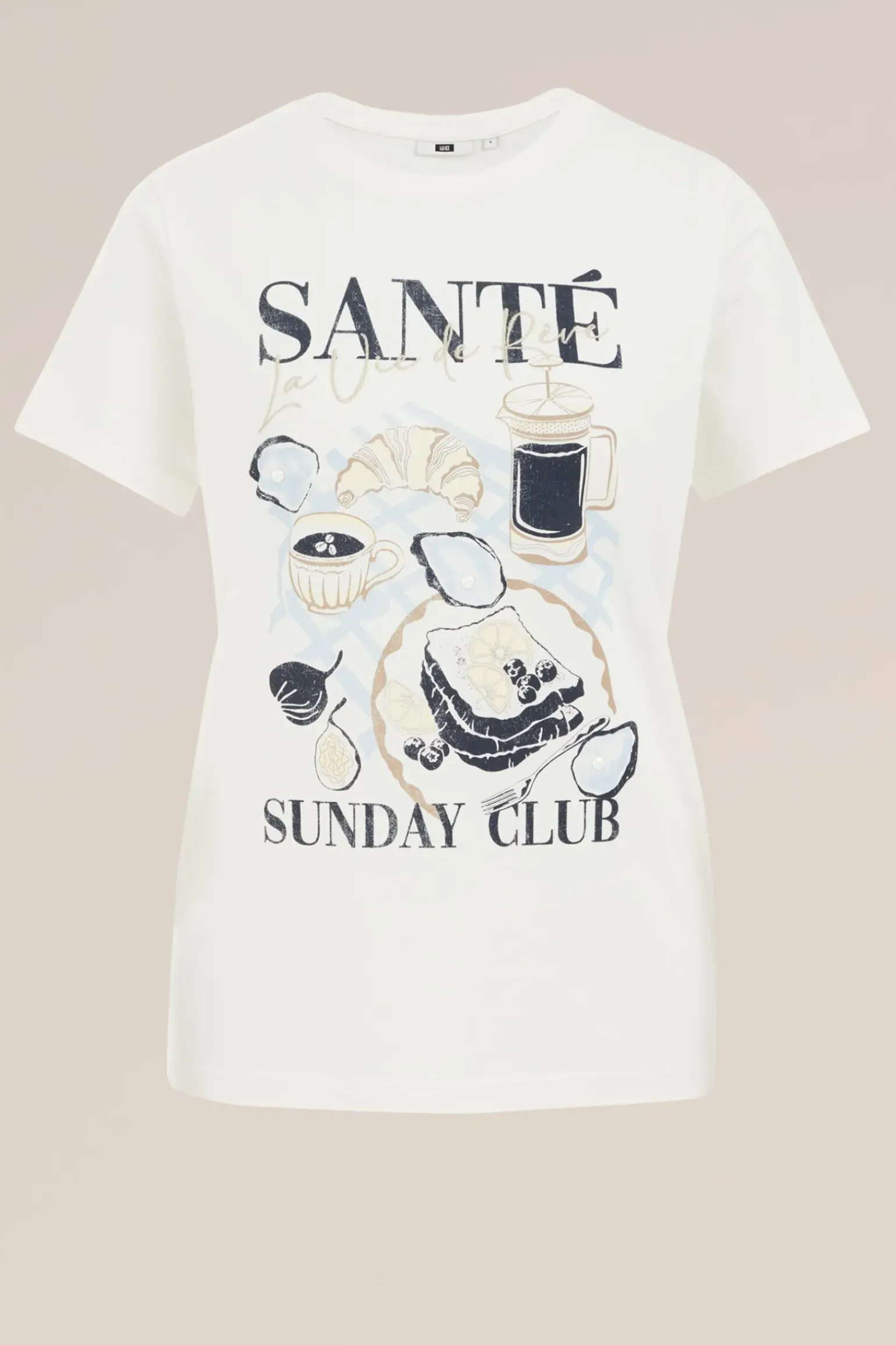 T-shirt met dessin