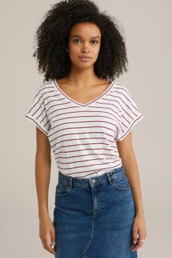T-shirt met dessin
