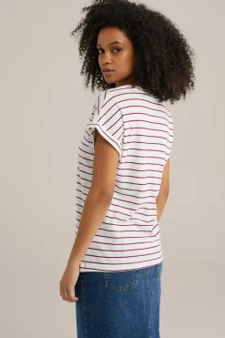 T-shirt met dessin