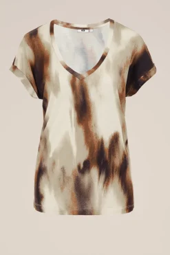 T-shirt met dessin