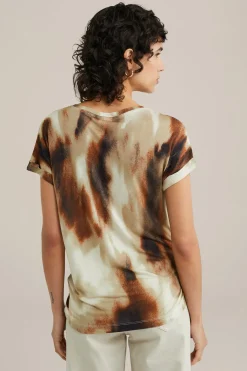 T-shirt met dessin