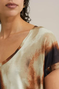 T-shirt met dessin