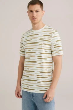 T-shirt met dessin