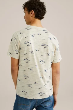 T-shirt met dessin