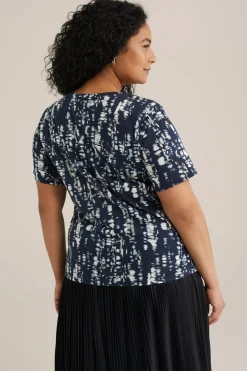 T-shirt met dessin - Curve