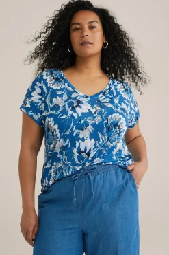 T-shirt met dessin - Curve