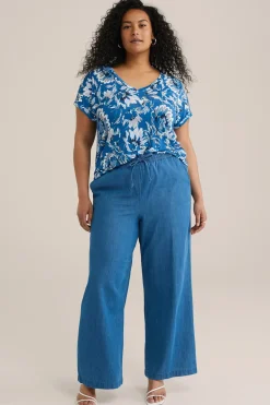 T-shirt met dessin - Curve
