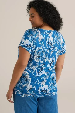 T-shirt met dessin - Curve