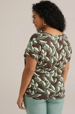 T-shirt met dessin - Curve