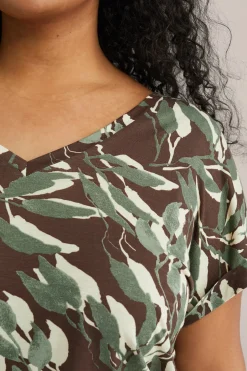 T-shirt met dessin - Curve