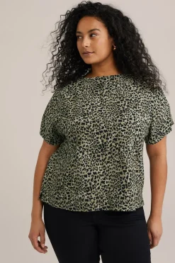T-shirt met dessin - Curve