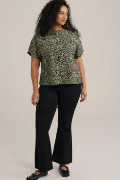 T-shirt met dessin - Curve
