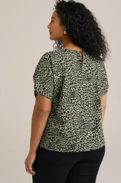 T-shirt met dessin - Curve