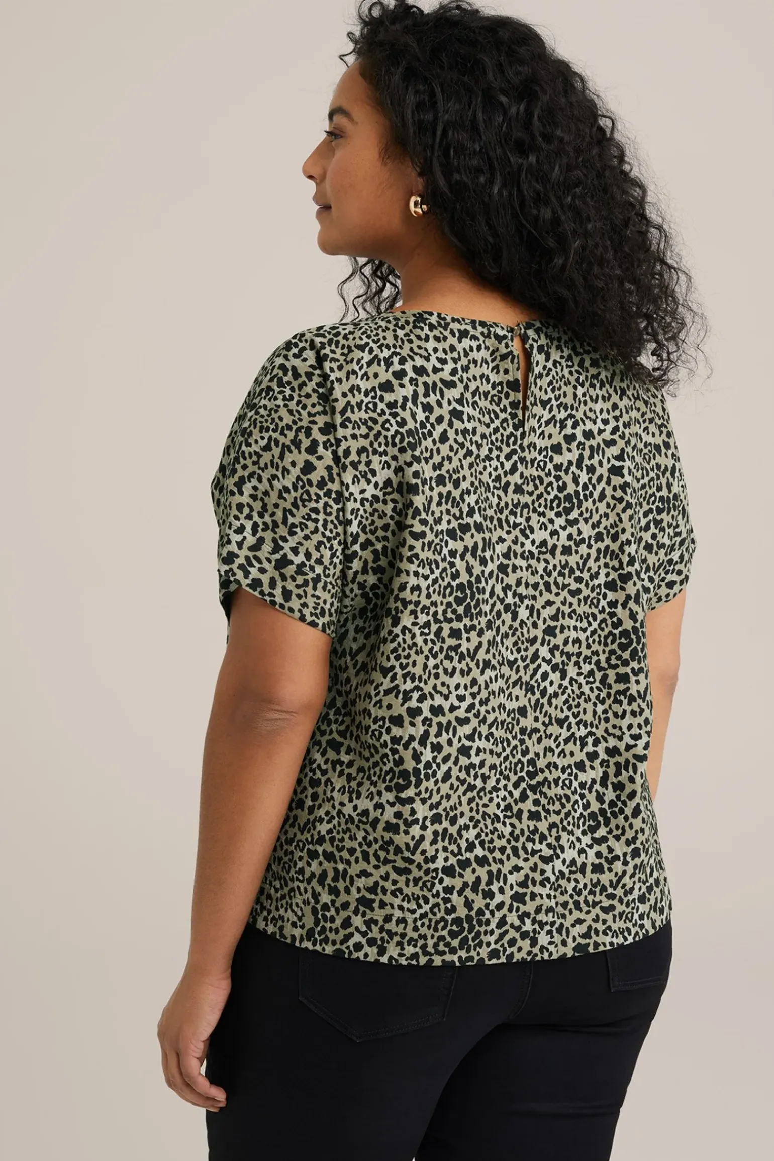 T-shirt met dessin - Curve