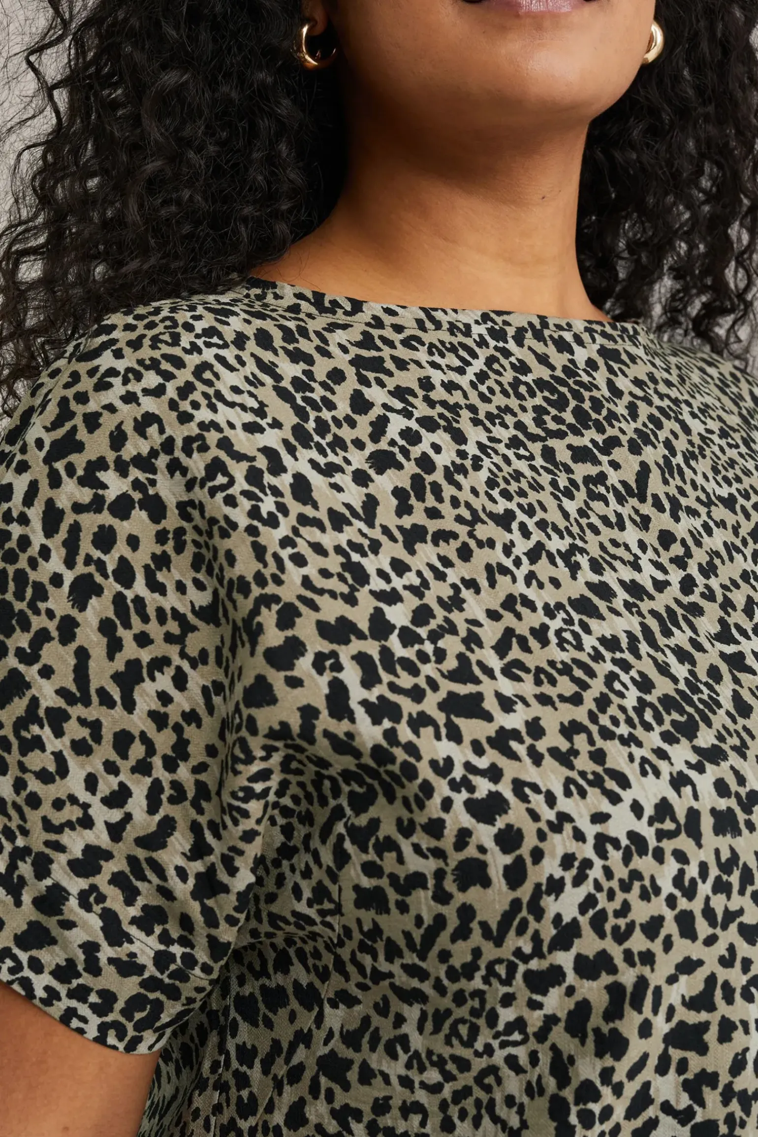 T-shirt met dessin - Curve
