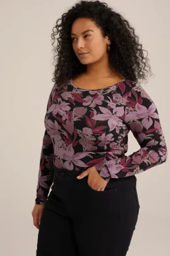 T-shirt met dessin - Curve