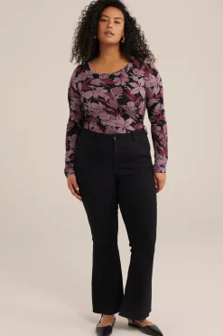 T-shirt met dessin - Curve