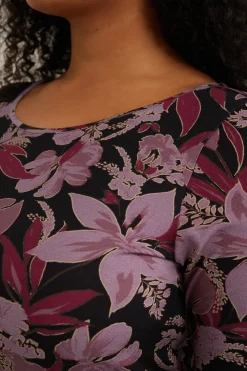 T-shirt met dessin - Curve