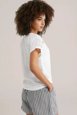 T-shirt met embroidery