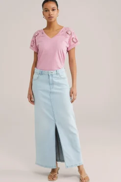 T-shirt met embroidery