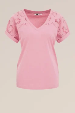 T-shirt met embroidery