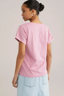 T-shirt met embroidery
