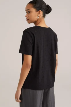 T-shirt met embroidery