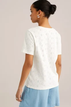 T-shirt met embroidery