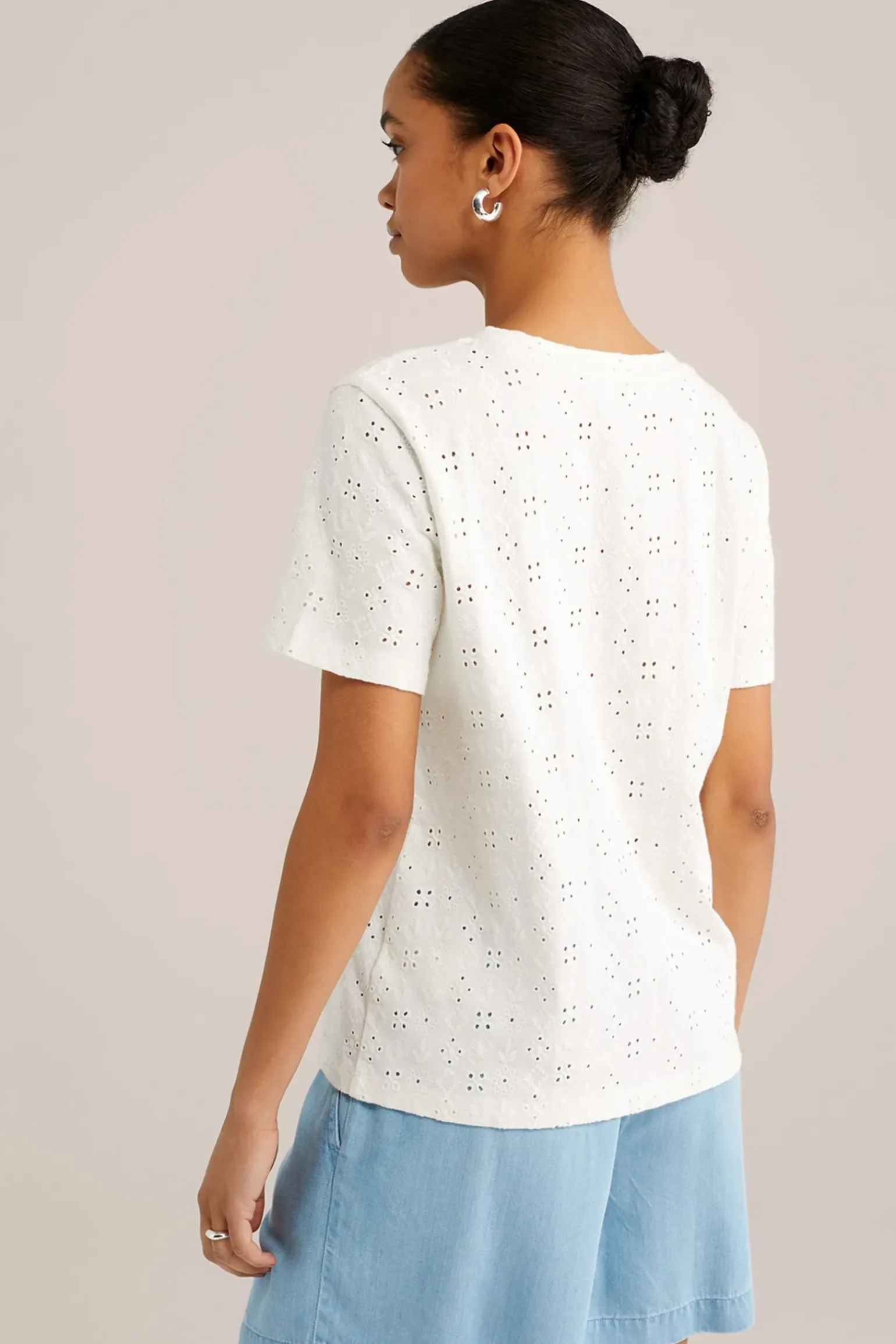 T-shirt met embroidery