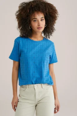T-shirt met embroidery