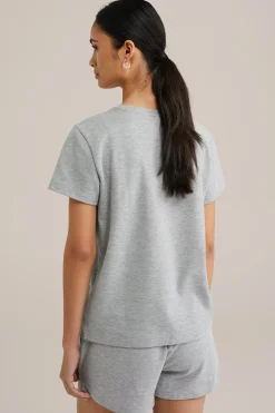 T-shirt met embroidery