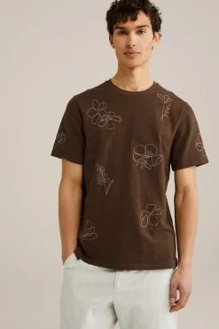T-shirt met embroidery