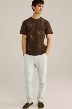T-shirt met embroidery