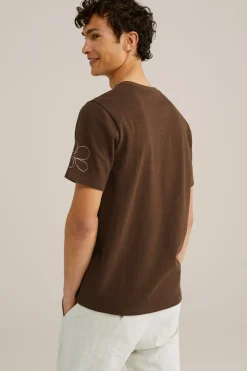 T-shirt met embroidery