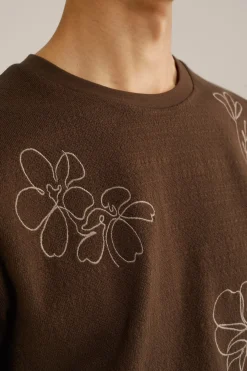 T-shirt met embroidery