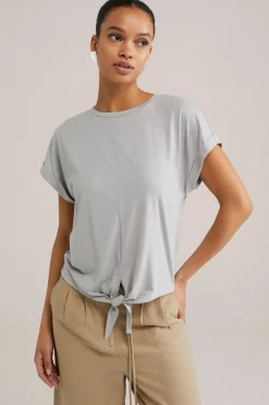 T-shirt met glittergaren