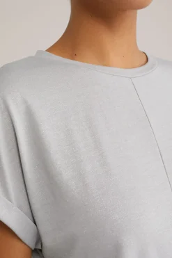 T-shirt met glittergaren