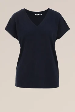 T-shirt met jacquard-dessin