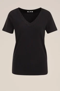T-shirt met kant
