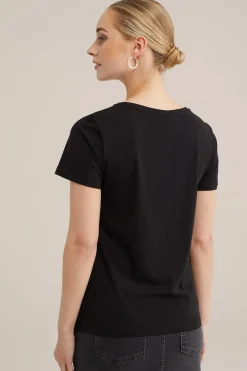 T-shirt met kant