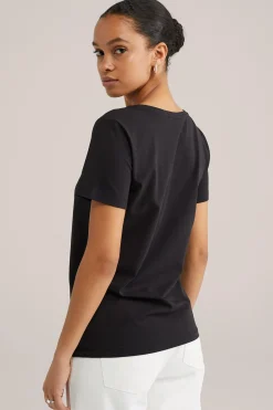 T-shirt met kant