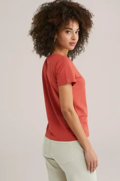 T-shirt met kant