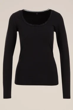 T-shirt met kant