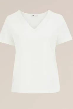 T-shirt met kant - Curve