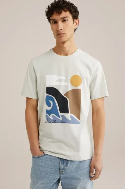 T-shirt met opdruk