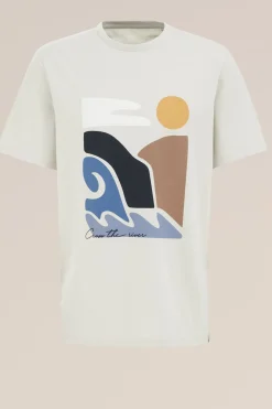 T-shirt met opdruk