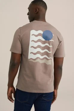 T-shirt met opdruk