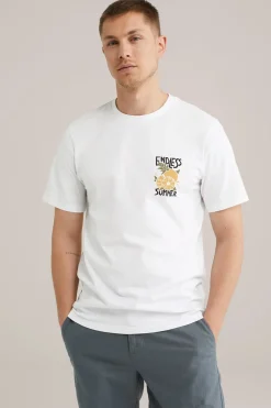 T-shirt met opdruk